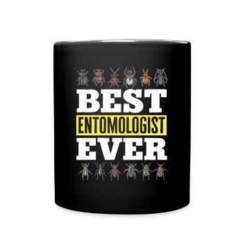 Collectionneurs d’insectes, insectes, amateurs de coléoptères, entomologistes - Mug uni - noir - Devant