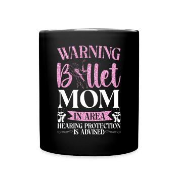 Ballet Dancer Dance Girl Ballerina - Tasse einfarbig - Schwarz - Vorne
