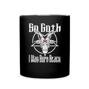 Satan Belzébuth Diable Gothique Pentagramme Mystique - Mug uni - noir - Devant