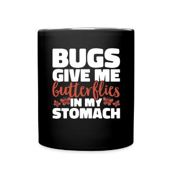 Insect collectors, insects, beetle lovers, entomologists - Full Colour Mug - black - Front