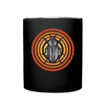 Insect collectors, insects, beetle lovers, entomologists - Full Colour Mug - black - Front