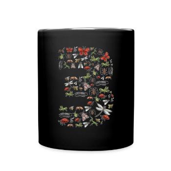 Collectionneurs d’insectes, insectes, amateurs de coléoptères, entomologistes - Mug uni - noir - Devant