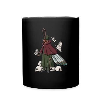 Emo Gothic Papillon Graphique - Mug uni - noir - Devant