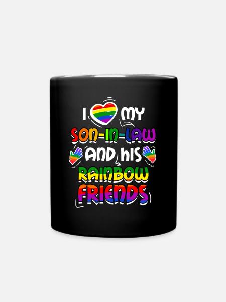 J’aime mon gendre et son - Mug uni - noir