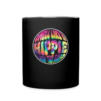 Riechen wie ein Hippie Seife - Hippie-Kostüm Tie - Tasse einfarbig - Schwarz - Vorne