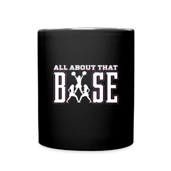 Tout sur cette base Cheerleading, Cheer, Cheerlead - Mug uni - noir - Devant
