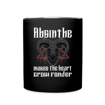 Satan Belzébuth Diable Gothique Pentagramme Mystique - Mug uni - noir - Devant