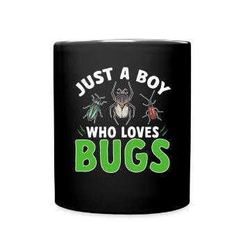Collectionneurs d’insectes, insectes, amateurs de coléoptères, entomologistes - Mug uni - noir - Devant