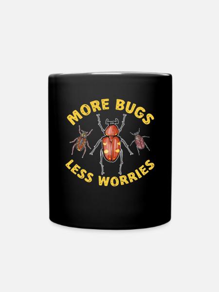 Collectionneurs d’insectes, insectes, amateurs de coléoptères, entomologistes - Mug uni - noir