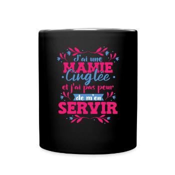 Fête Des Mères | Mamie | Grand-Mère - Mug uni - noir - Devant