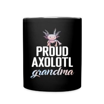 Axolotl Liebhaber Geschenke - Tasse einfarbig - Schwarz - Vorne