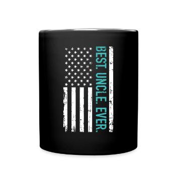 Best Uncle Ever USAi love my uncleawesome uncle - Full Colour Mug - black - Front