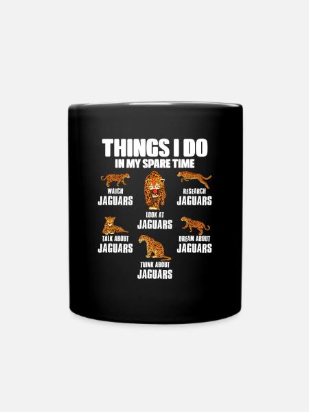 Jaguar - Tasse einfarbig - Schwarz