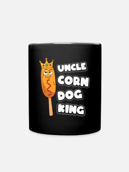 Oncle Corn Dog - Mug uni - noir
