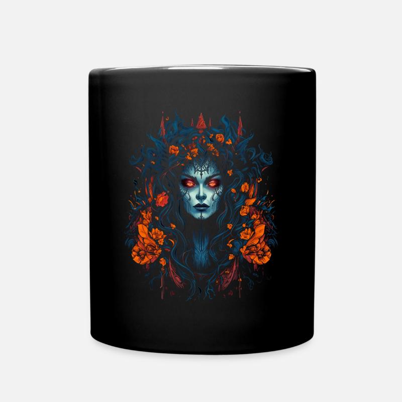 Gothic Vampire Queen - Full Colour Mug - black