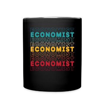 Économiste Professeur d’économie Profession Économie - Mug uni - noir - Devant