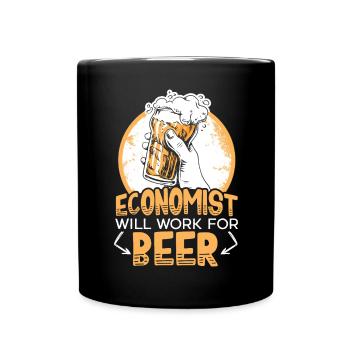 Économiste Professeur d’économie Profession Économie - Mug uni - noir - Devant