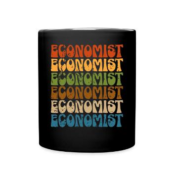 Économiste Professeur d’économie Profession Économie - Mug uni - noir - Devant