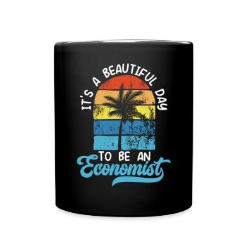 Économiste Professeur d’économie Profession Économie - Mug uni - noir - Devant