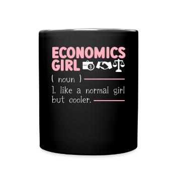Économiste Professeur d’économie Profession Économie - Mug uni - noir - Devant