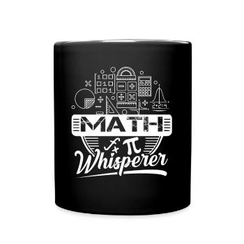 Mathematician Mathematician Math Whisperer - Full Colour Mug - black - Front