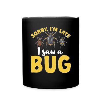 Collectionneur d’insectes Insectes, Amateur de coléoptères, Entomologiste - Mug uni - noir - Devant