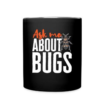 Collectionneur d’insectes Insectes, Amateur de coléoptères, Entomologiste - Mug uni - noir - Devant