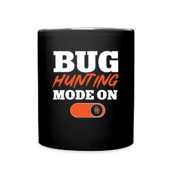 Collectionneur d’insectes Insectes, Amateur de coléoptères, Entomologiste - Mug uni - noir - Devant