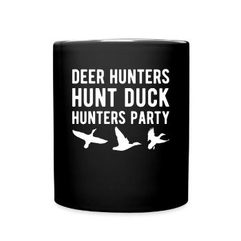 Chemise de chasse au canard Cadeau Chasse au canard - Mug uni - noir - Devant