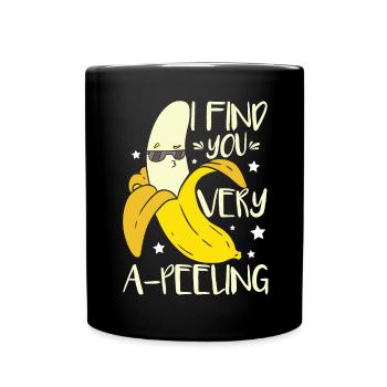Je vous trouve très a-peeling - Mug uni - noir - Devant