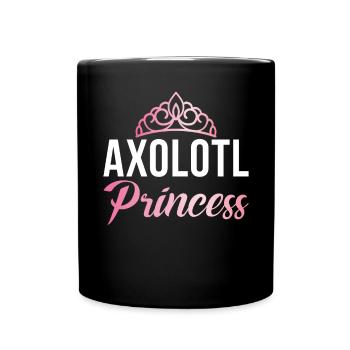 Axolotl Liebhaber Geschenke - Tasse einfarbig - Schwarz - Vorne