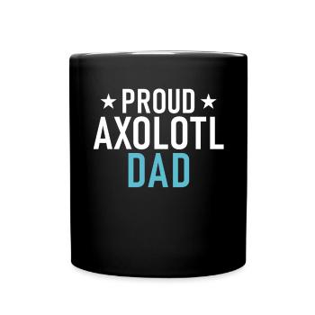 Axolotl Liebhaber Geschenke - Tasse einfarbig - Schwarz - Vorne