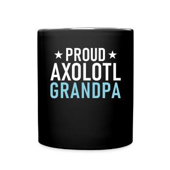 Axolotl-Liebhaber-Geschenke - Tasse einfarbig - Schwarz - Vorne