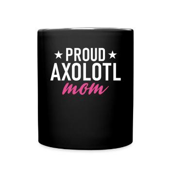 Axolotl Liebhaber Geschenke - Tasse einfarbig - Schwarz - Vorne