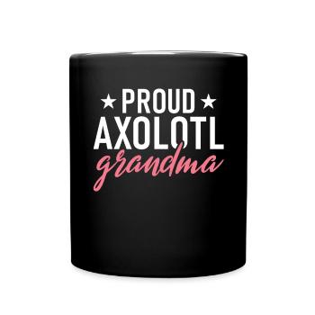 Axolotl Liebhaber Geschenke - Tasse einfarbig - Schwarz - Vorne