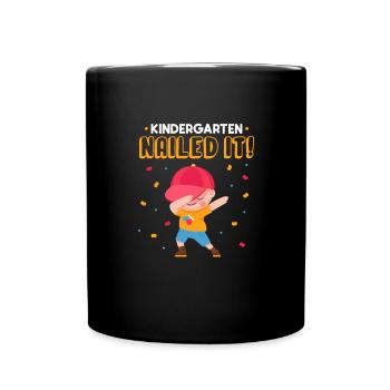 Enfant de maternelle Inscription scolaire Cadeau scolaire - Mug uni - noir - Devant