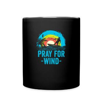 Kitesurfing Kiteboarding Kite Surfer Kitesurfer - Full Colour Mug - black - Front
