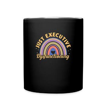 ADHD ADHD Attention Deficit Gift - Full Colour Mug - black - Front