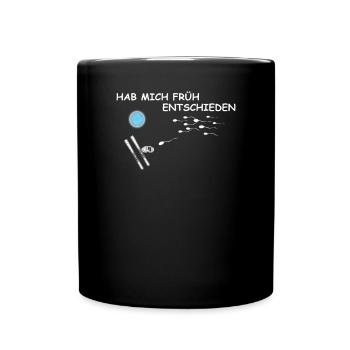 Ski accessories for skiers - Full Colour Mug - black - Front