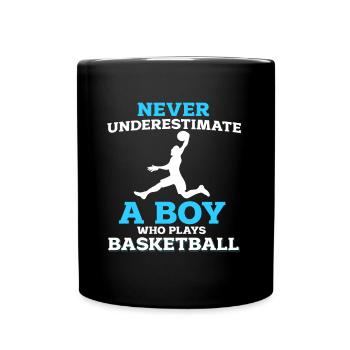 Basket-ball - Mug uni - noir - Devant