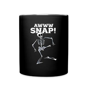 One Leg Joke Humor Gift - Full Colour Mug - black - Front