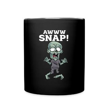 One Leg Joke Humor Gift - Full Colour Mug - black - Front