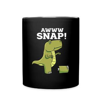 One Leg Joke Humor Gift - Full Colour Mug - black - Front