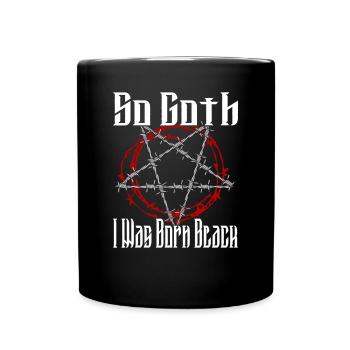 Satan Beelzebub Devil Gothic Pentagram Mystical - Full Colour Mug - black - Front