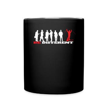 Ski accessories for skiers - Full Colour Mug - black - Front