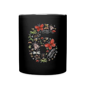 Collectionneurs d’insectes, insectes, amateurs de coléoptères, entomologistes - Mug uni - noir - Devant
