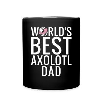 Axolotl Liebhaber Geschenke - Tasse einfarbig - Schwarz - Vorne
