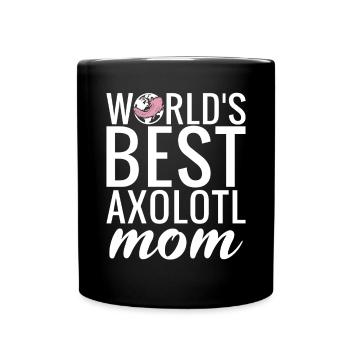 Axolotl Liebhaber Geschenke - Tasse einfarbig - Schwarz - Vorne