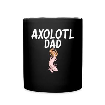 Axolotl Liebhaber Geschenke - Tasse einfarbig - Schwarz - Vorne