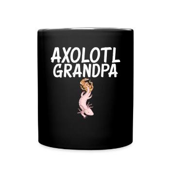 Axolotl Liebhaber Geschenke - Tasse einfarbig - Schwarz - Vorne